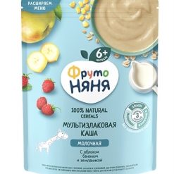 Bột ăn dặm Fruto 6 tháng vị yến sữa táo dâu