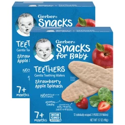 Bánh gạo ăn dặm Gerber 48g cho bé từ 7m+