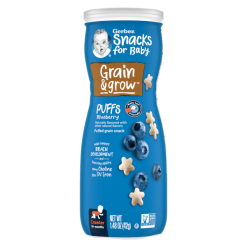 Bánh ăn dặm Gerber Puff việt quất hộp 42G