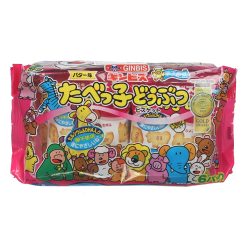 Bánh ăn dặm hình thú Ginbis 162g cho bé 9M