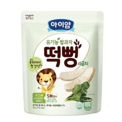 Bánh ăn dặm Ildong vị rau bina cho bé từ 6M