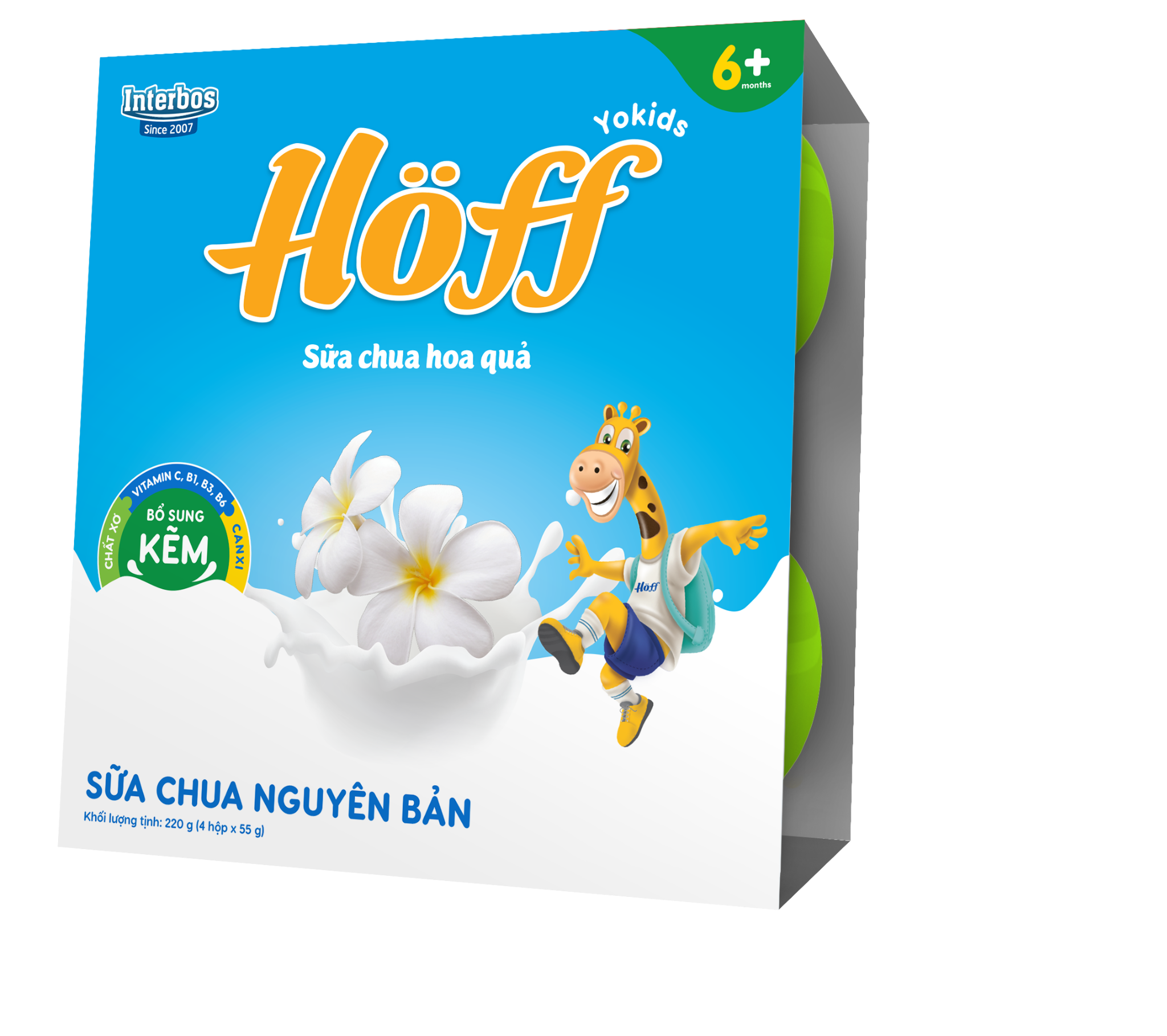 Sữa chua trẻ em vị Nguyên Bản Hoff