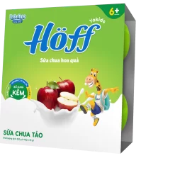 Sữa chua trẻ em vị Táo Hoff