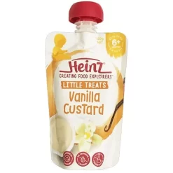 Váng sữa túi Heinz vị vani 120g Úc cho trẻ trên 6 tháng tuổi