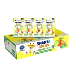 SỮA DINH DƯỠNG NUTRICARE SMARTA GROW HƯƠNG trái cây nhiệt đới 110ML Thùng 48 hộp