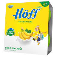 Sữa chua trẻ em vị Chuối Hoff
