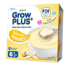 Váng sữa GrowPlus Nutifood 6m+ hương sữa non