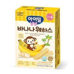 Bánh xốp ăn dặm Ildong vị chuối 36g cho bé 9M