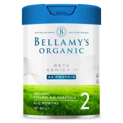 Sữa Bellamy's Organic A2 PROTEIN số 2 cho trẻ từ 6-12 tháng tuổi (800g)
