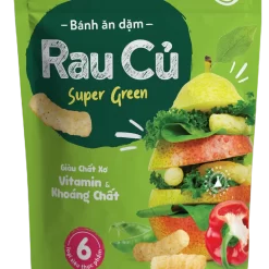 Bánh ăn dặm Măm my 25G vị rau củ 6M
