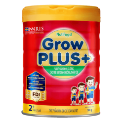 Sữa Grow Plus đỏ 1+ Nutifood 900g dành cho trẻ từ 1-2 tuổi