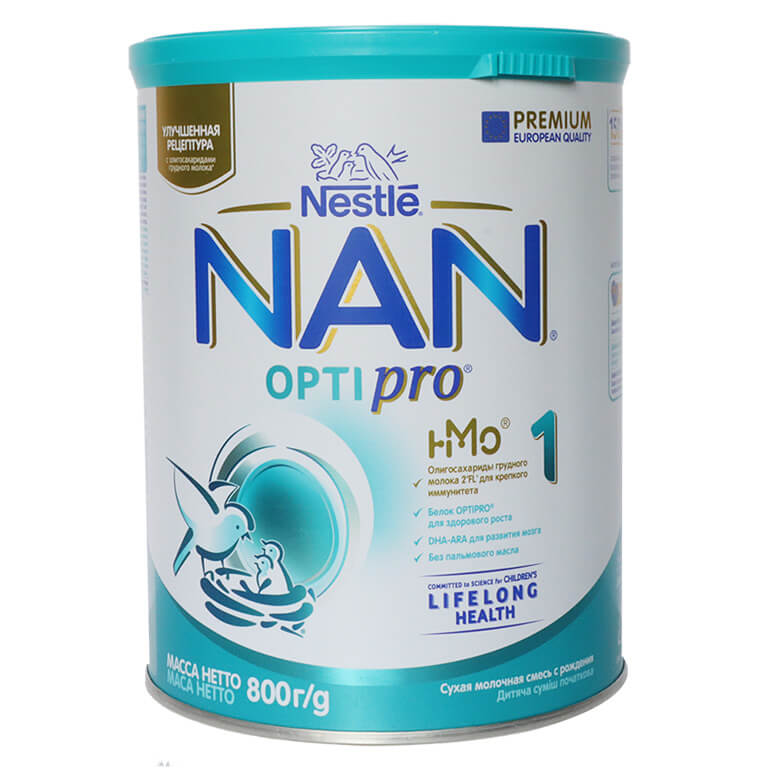 Sữa NAN NGA Số 1 800G OPTIPRO HMO (trẻ từ 0 – 6 tháng)