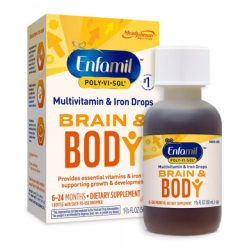 Vitamin Enfamil bổ sung MulVitamin + Sắt cho trẻ từ 6-24 tháng