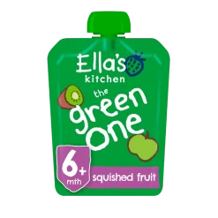 Hoa Quả Nghiền Hữu Cơ Ella’s Kitchen Cho Bé Từ 4M+ (90g) hương táo kiwi