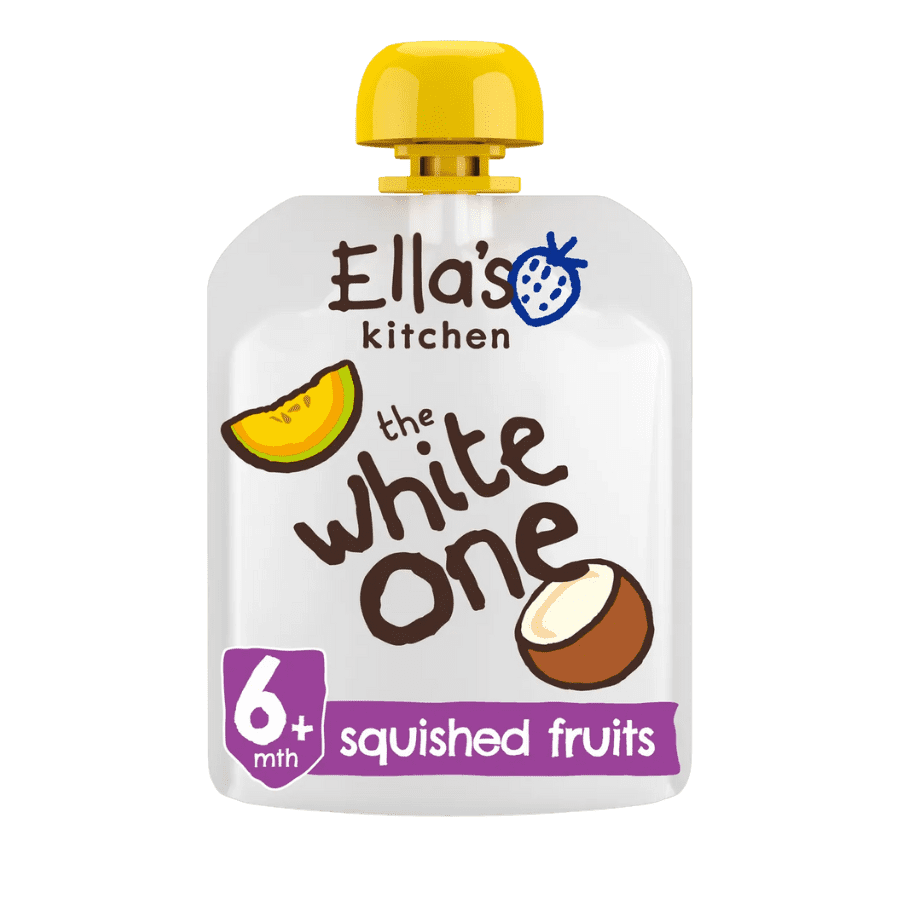Hoa Quả Nghiền Hữu Cơ Ella’s Kitchen Cho Bé Từ 4M+ (90g) hương dưa mix dừa