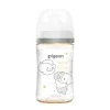 Bình sữa Pigeon PPSU Plus thế hệ III cổ rộng Howapipi 240ml