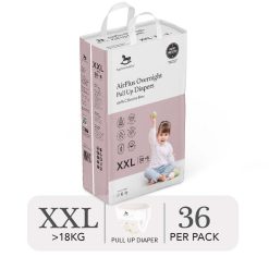 Bỉm quần đêm Applecrumby Airplus Overnight Mega Pull Ups size XXL – 36 miếng (trên 18kg)