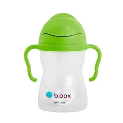 Bình nước Bbox 360 độ cho bé tập uống nước 240ml màu xanh lá