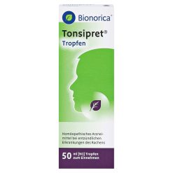 Siro ho đờm Tonsipret Tropfen trị viêm họng & viêm amidan cho bé từ 1 tuổi (30ml)