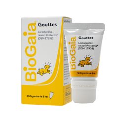 Men vi sinh Biogaia Gouttes PediAct dạng tuýp nội địa Pháp 5ml