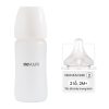 Bình sữa Moyuum thủy tinh bọc silicone 240ml