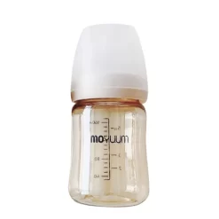 Bình sữa Moyuum Premium PPSU 170ml – Bản trơn – Màu be