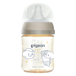 Bình sữa Pigeon PPSU Plus thế hệ III cổ rộng Howapipi 160ml