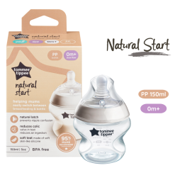 Bình sữa Tommee Tippee ti siêu mềm tự nhiên PPSU 150ml