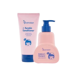 Dầu gội cho bé Borome chiết xuất cúc la mã 335ml dành cho trẻ từ 3-15 tuổi
