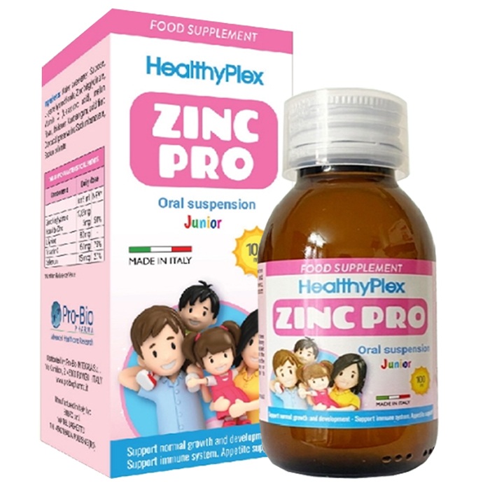 Kẽm sinh học cho bé cho bé giúp tăng sức đề kháng giúp trẻ ăn ngon vượt trội | Nhập khẩu chính hãng Italy