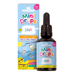 DHA Mini Drops 50 ml dạng giọt cho bé từ 3 tháng đến 1 tuổi