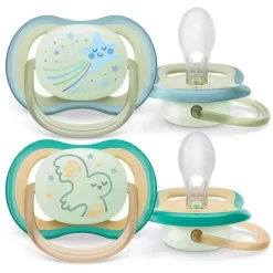 Ti giả Avent Ultra Air Night set đôi cho bé 0-6M và 6-18M