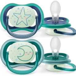 Ti giả Avent Ultra Air Night set đôi cho bé 0-6M và 6-18M