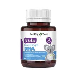 Viên uống DHA kids  Healthy Care 60 viên hỗ trợ thị lực và trí thông minh cho bé từ 4M