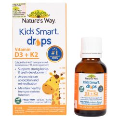 Vitamin D3 + K2 Nature's Way Kids Smart Drops
