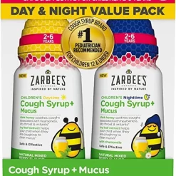 SIRO HO ĐỜM NGÀY VÀ ĐÊM - ZARBEE’S KIDS SET 2 HỘP CHO BÉ 2-6 TUỔI