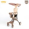 Xe Đẩy Gấp Gọn Olwen Plus TO BÉ cho trẻ từ 12 tháng tuổi có mái che đệm ngồi