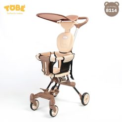 Xe Đẩy Gấp Gọn Olwen Plus TO BÉ cho trẻ từ 12 tháng tuổi có mái che đệm ngồi